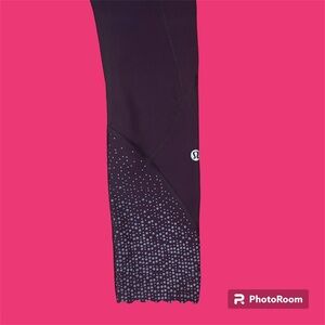 LULULEMON Cropped Scalloped Edge Legging